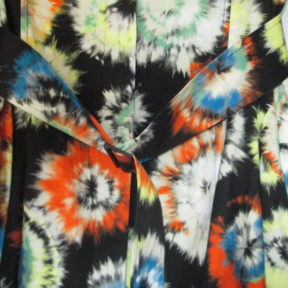 Colorful Tie-Dye Mini Dress - Picture 5 of 11